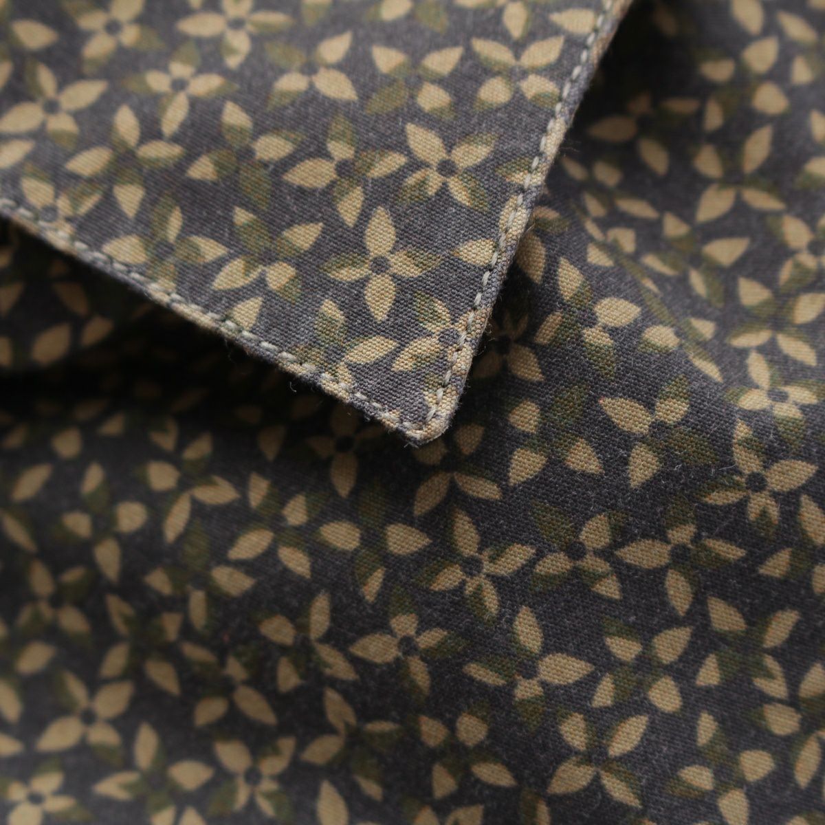 ルイヴィトン コットン LVロゴ フラワー シャツ ブラウス トップス