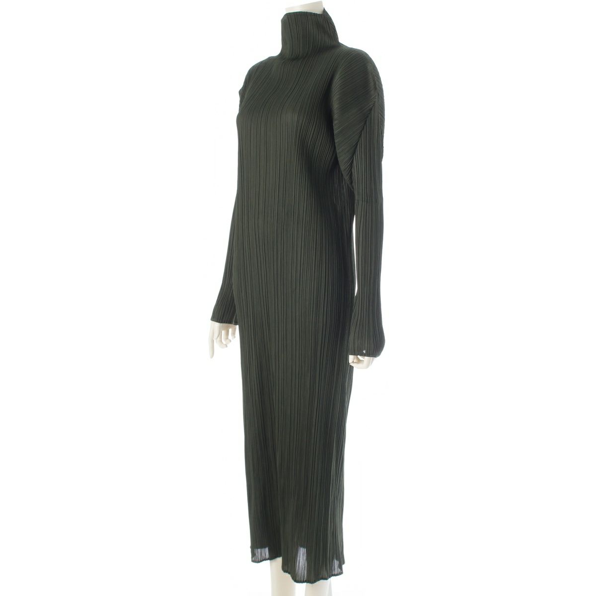 プリーツプリーズ イッセイミヤケ ボトルネック ロング 長袖