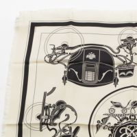 エルメス カレ80 シルク EX-LIBRIS FRINGE エクスリブリスフリンジ