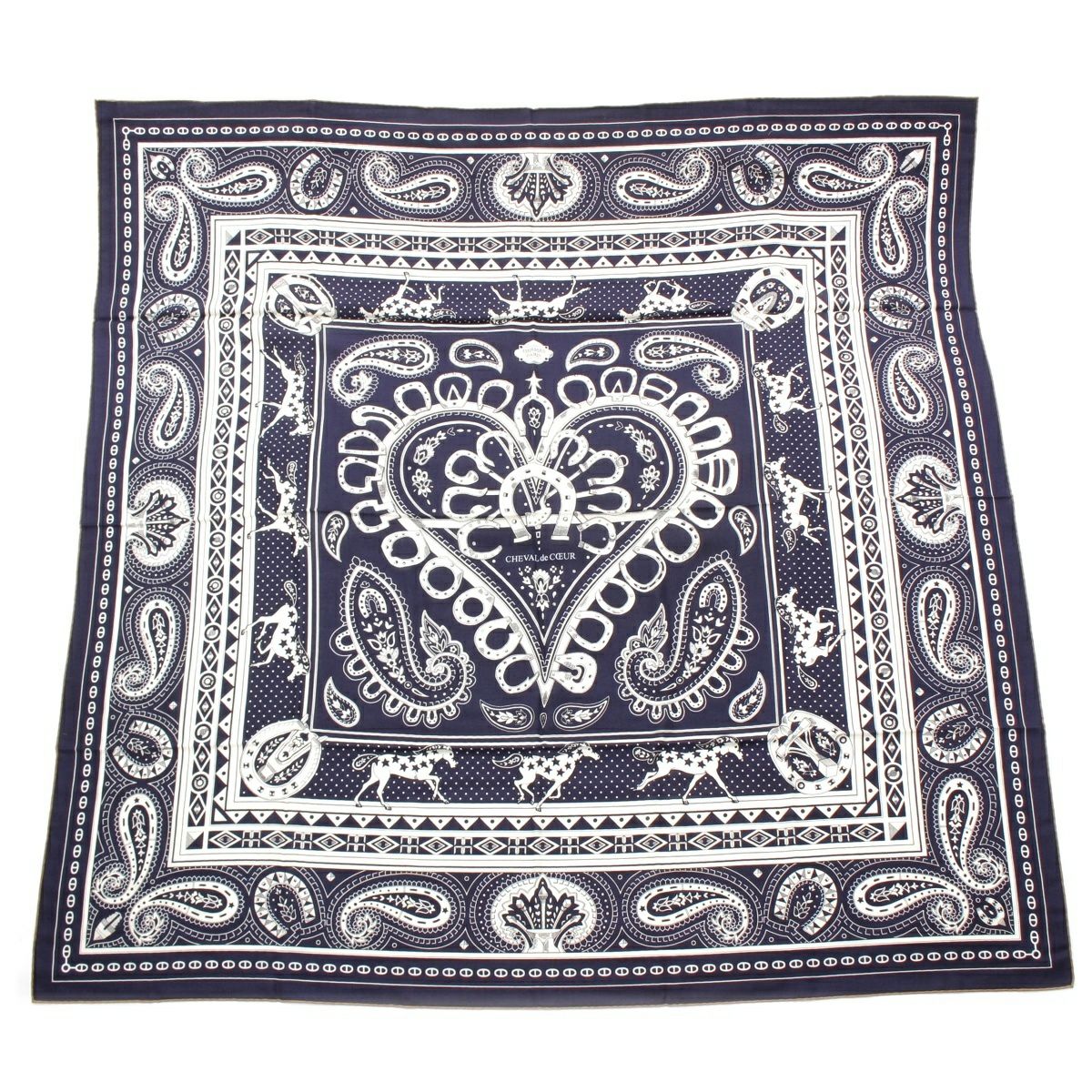 エルメス 2025AW カシシル カシミヤ シルク カレジェアン 140  