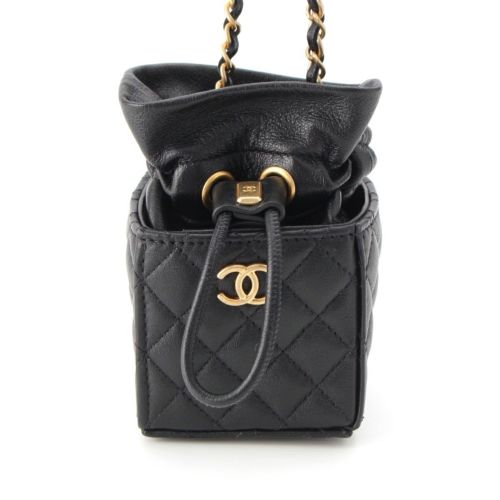 【希少】CHANEL ロゴ刺繍 スカート ヴィンテージ ブラック 黒 シャネル(CHANEL)シャネル ココマーク スカート 衣料品 ボトムス