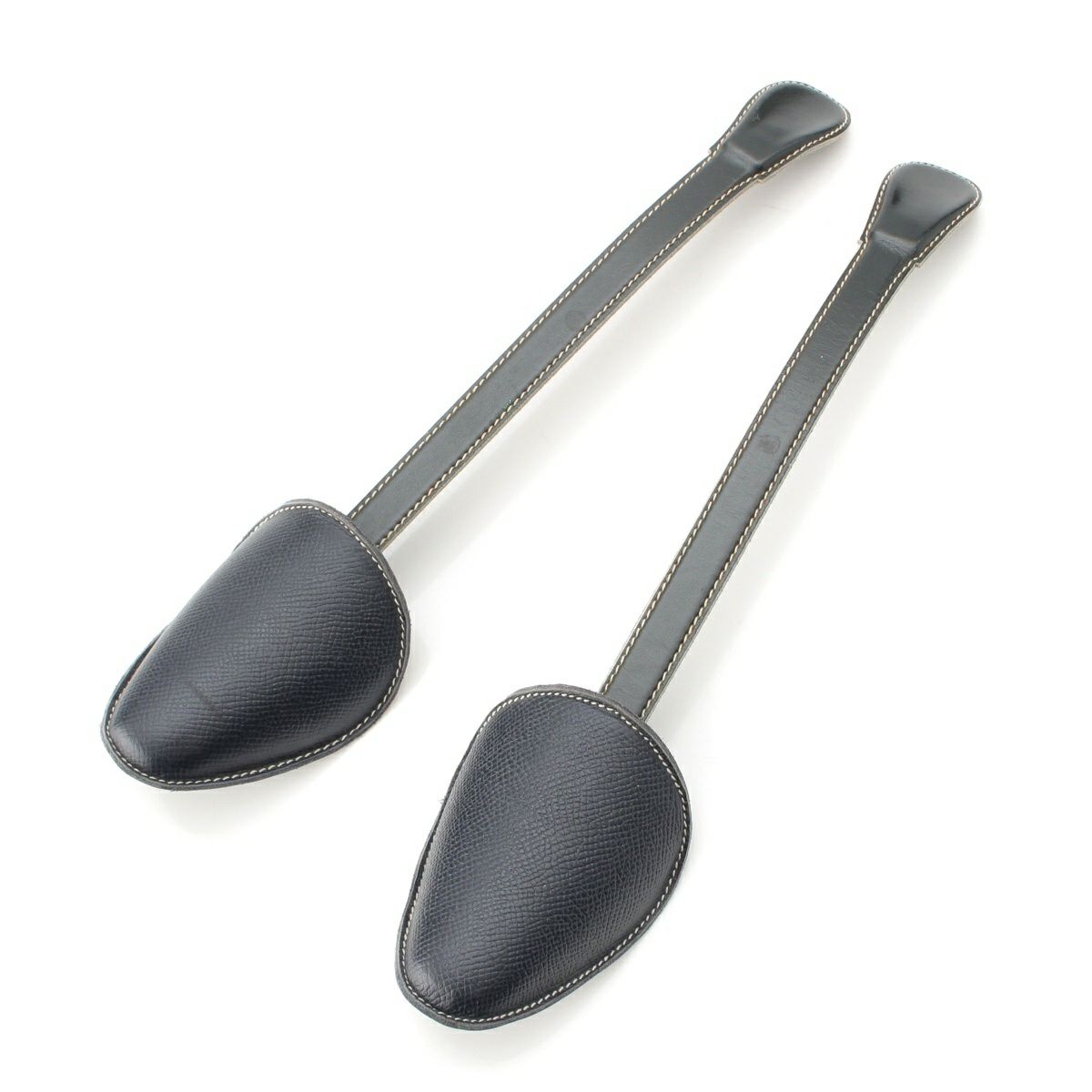 エルメス レザー シューズ シューキーパー ファッション雑貨 ブルー  