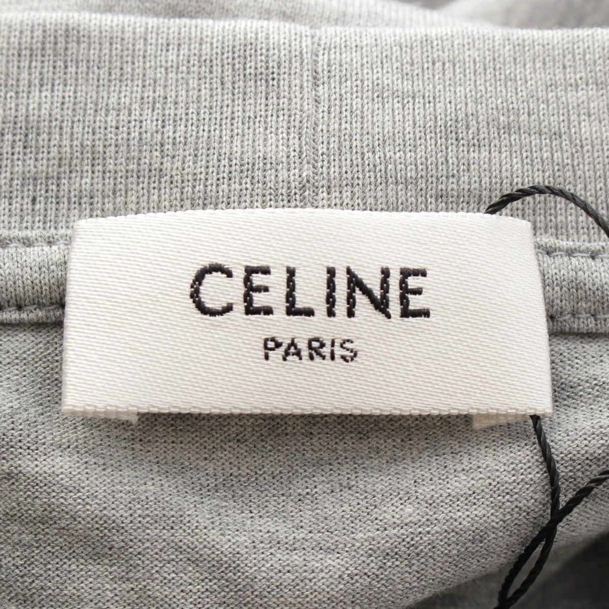 セリーヌ コットン 星条旗グラフィック オーバーサイズ クルーネック  