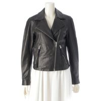 ALLSAINTS ブラック ダブルライダースジャケット 中古・古着通販】ALL SAINTS (オールセインツ) MANOR BIKER
