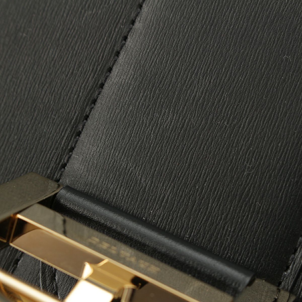 デルヴォー ブリヨンMM ボックスカーフ 2WAY ショルダー ゴールド金具