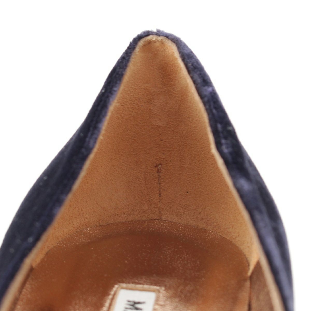 マノロブラニク ハンギシ ベルベット 70 ヒール パンプス シューズ  