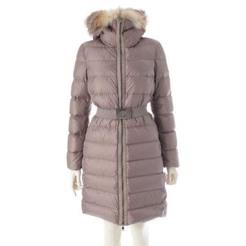 モンクレール 15年 FABREFOX フォックスファー ダウンコート ジャケット ベージュ 0