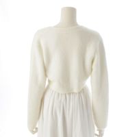 フォクシー 2024年 Fluffy カシミヤ×シルク×ナイロン ショート丈