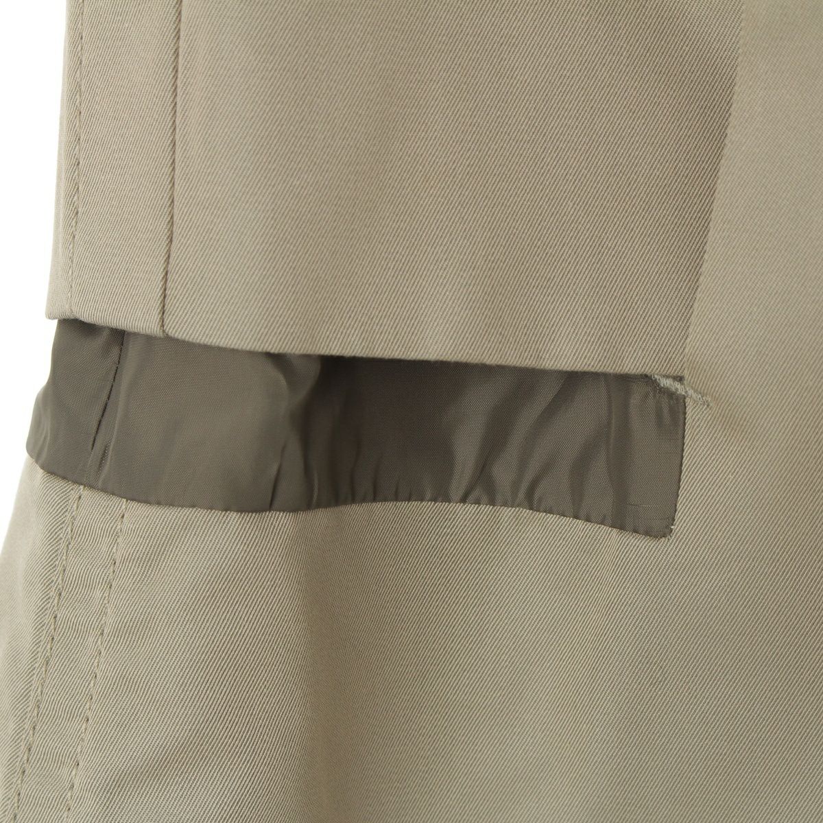 新品未使用 sacai コットンギャバジンミックススカート　サイズ2 サカイ 22年 コットン ギャバジン ミックス スカート スカート