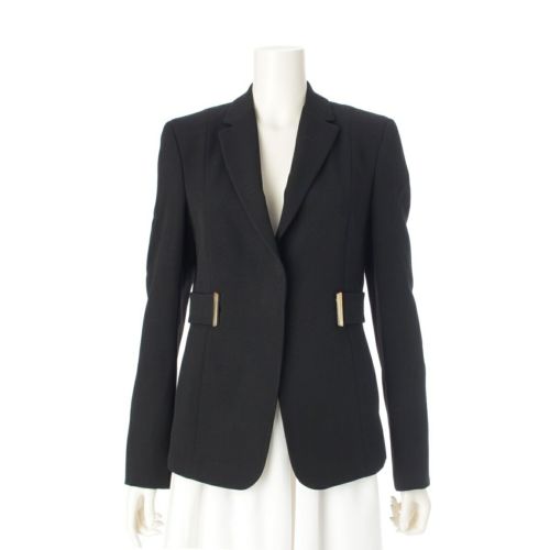 グッチ 2010年 ジャンニーニ期 ウール ベルテッド テーラードジャケット ブラック 40