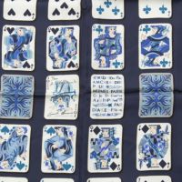 エルメス カレ90 シルク Jeu De Cartes ジュドーカルトトランプ