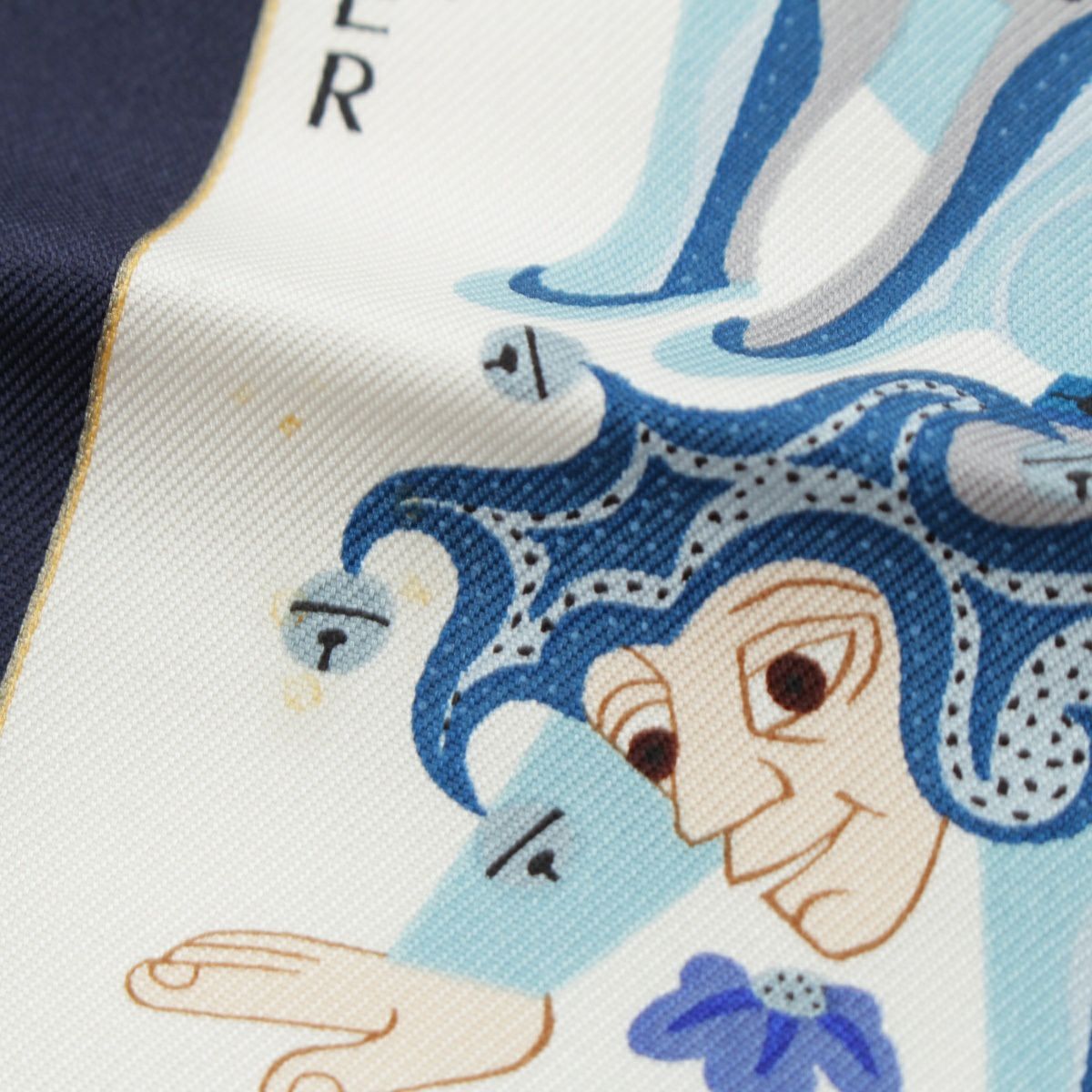 エルメス カレ90 シルク Jeu De Cartes ジュドーカルトトランプ