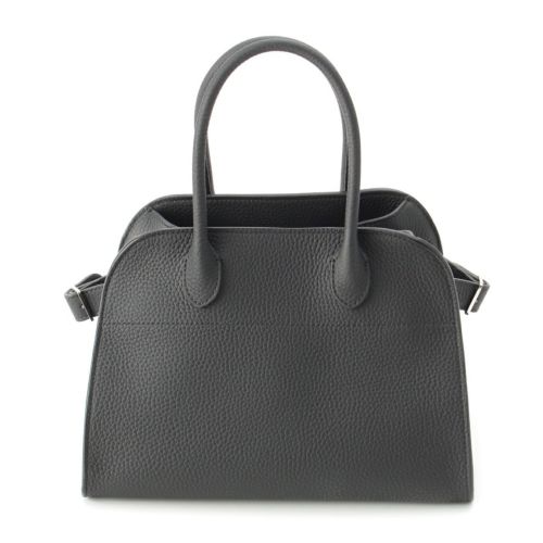 ザロウ ソフトマルゴー10 SOFT MARGAUX グレインカーフスキン 2WAY ショルダー ハンドバッグ ブラック